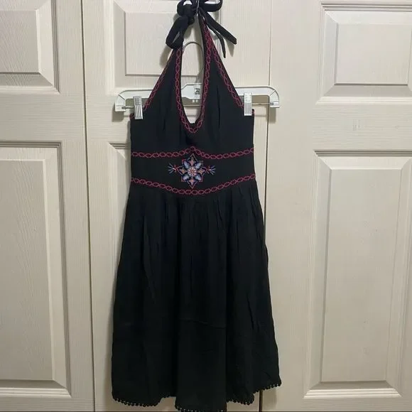 hollister halter dress Five and Diamond Fringe Halter Dress main image 0